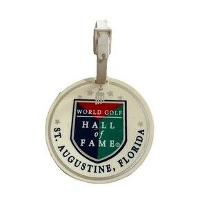 World Golf Hall Of Fame Golf Bag Tag - St. Augustin, Florida